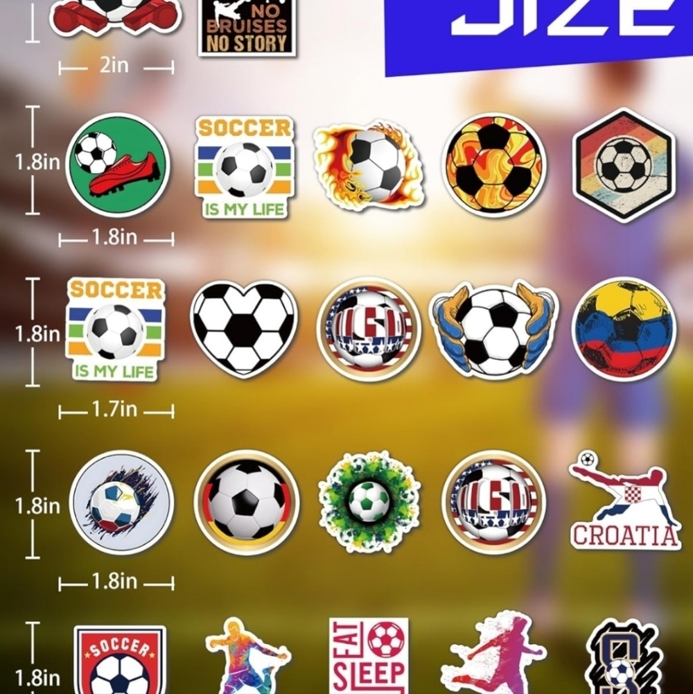 Soccer Sticker Collection - Picture 4 of 4